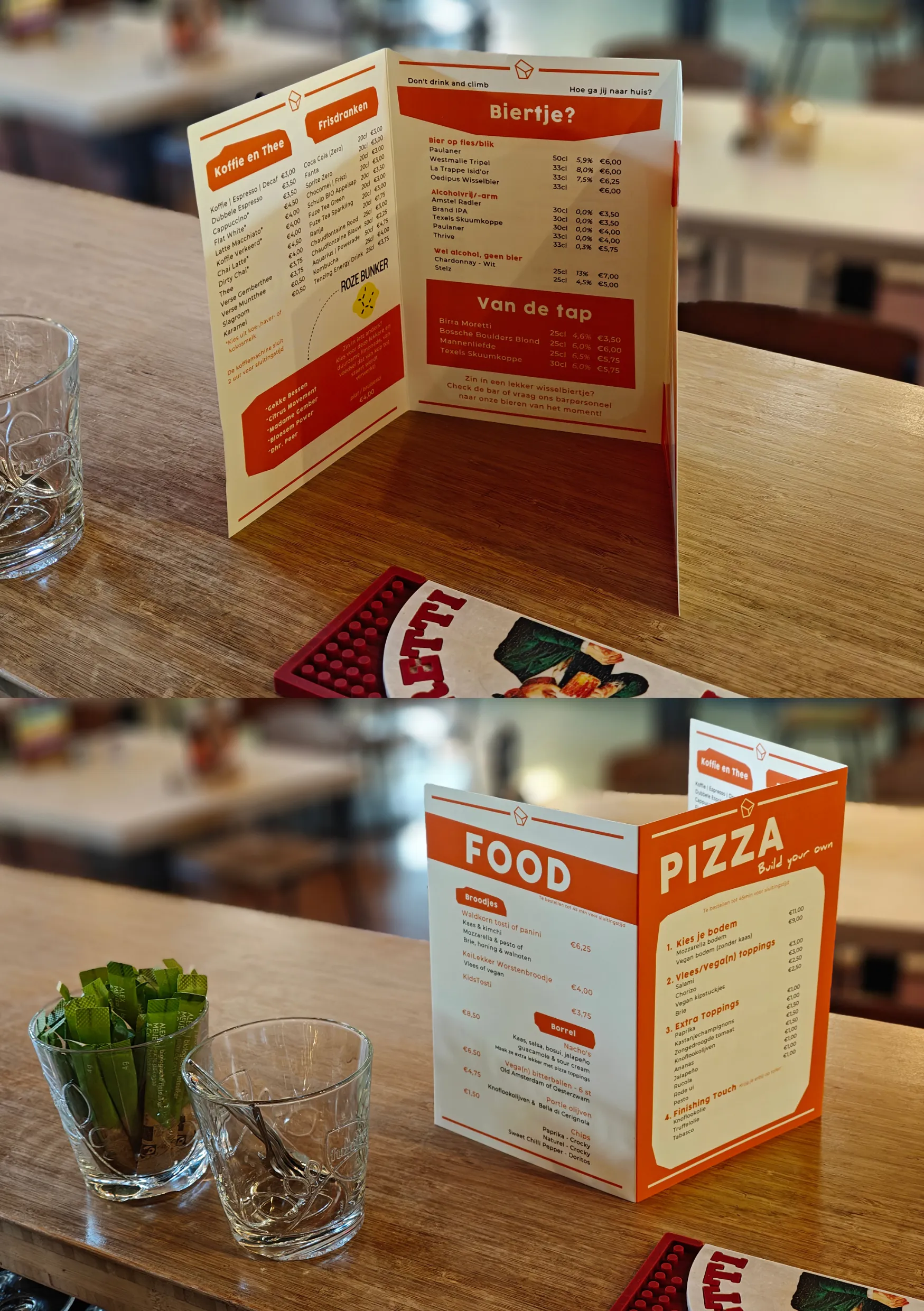 Bossche Boulders menu