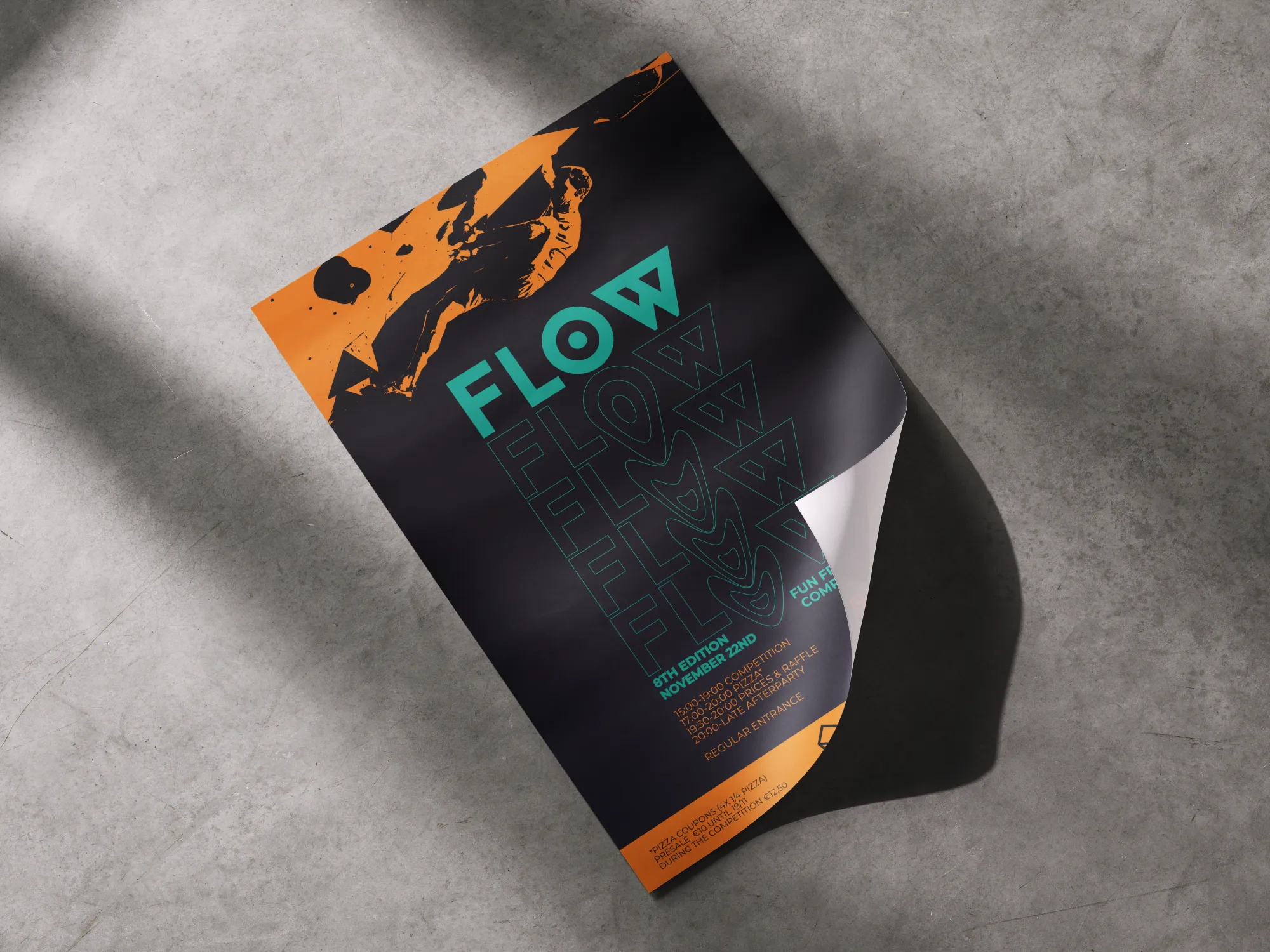 Flow flowing poster