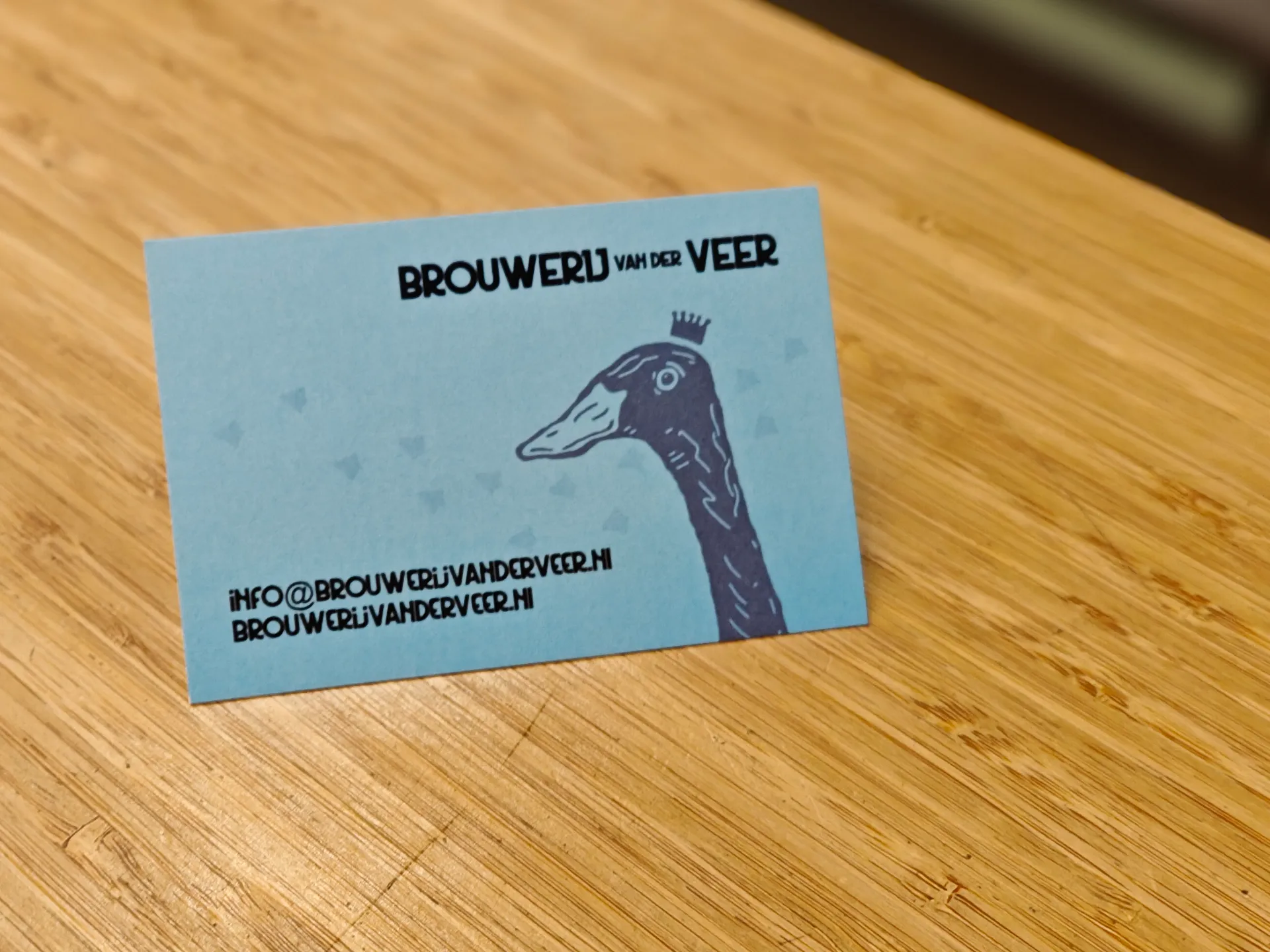 card back